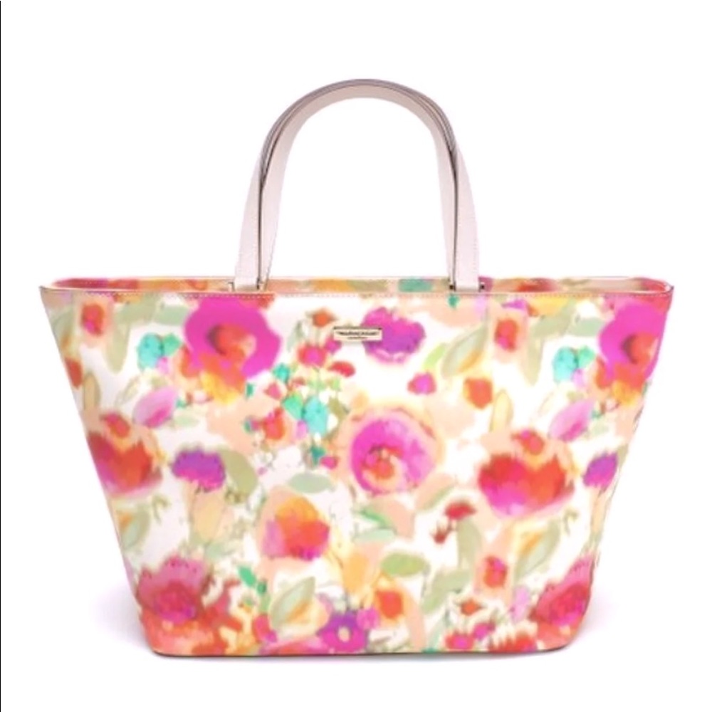 Kate Spade Giverny Watercolor Shoulder Tote